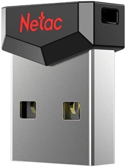Флеш Диск Netac 8Gb UM81 NT03UM81N-008G-20BK USB2.0 черный - купить недорого с доставкой в интернет-магазине