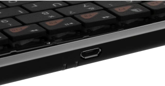 Клавиатура Оклик 840S черный USB беспроводная BT slim (754787) - купить недорого с доставкой в интернет-магазине