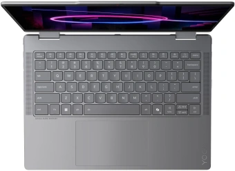 Ноутбук Lenovo Yoga 7 14IPH11 Core Ultra 5 325 24Gb SSD1Tb Intel Graphics 14" OLED Touch WUXGA (1920x1200) Windows 11 Home grey WiFi BT Cam (83TC0058RK) - купить недорого с доставкой в интернет-магазине