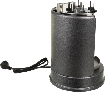 Шашлычница электрическая Kitfort КТ-1404 1400Вт серебристый - купить недорого с доставкой в интернет-магазине