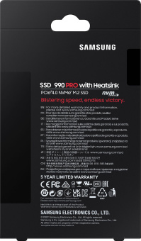 Накопитель SSD Samsung PCIe 4.0 x4 2TB MZ-V9P2T0CW 990 Pro M.2 2280 - купить недорого с доставкой в интернет-магазине
