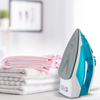 Утюг Vitek 8307-VT-01 2400Вт бирюзовый/белый - купить недорого с доставкой в интернет-магазине