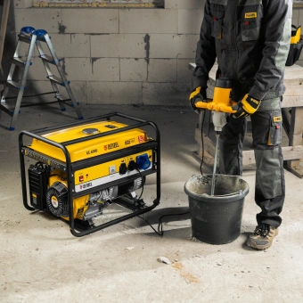 Генератор Denzel GE 6900 5.5кВт - купить недорого с доставкой в интернет-магазине