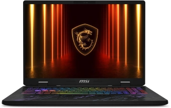 Ноутбук MSI Pulse A16 AI+ C3HWGKG-030XRU Ryzen AI 7 350 32Gb SSD1Tb NVIDIA GeForce RTX 5070 8Gb 16" IPS QHD+ (2560x1600) FreeDOS black WiFi BT Cam (9S7-15PK11-030) - купить недорого с доставкой в интернет-магазине