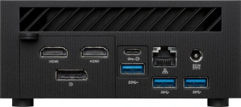 Неттоп Asus PN53-S5163MD Ryzen 5 7535HS (3.3) 16Gb SSD512Gb 660M noOS 2.5xGbitEth WiFi BT 150W черный (90MS02H1-M00540) - купить недорого с доставкой в интернет-магазине