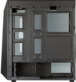 Корпус Aerocool Shard A-BK-v черный без БП ATX 7x120mm 2xUSB2.0 1xUSB3.0 audio bott PSU - купить недорого с доставкой в интернет-магазине