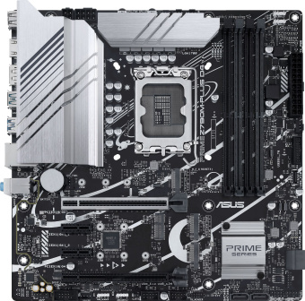 Материнская плата Asus PRIME Z790M-PLUS D4 Soc-1700 Intel Z790 4xDDR4 mATX AC`97 8ch(7.1) GbLAN RAID+HDMI+DP - купить недорого с доставкой в интернет-магазине