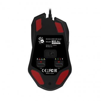 Мышь A4Tech Bloody W60 Max черный оптическая 10000dpi USB 7but (W60 MAX STONE BLACK) - купить недорого с доставкой в интернет-магазине