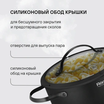 Набор посуды Rondell Arcane RDA-1858 7 предметов - купить недорого с доставкой в интернет-магазине