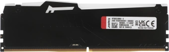 Память DDR5 8GB 6000MHz Kingston KF560C30BBA-8 Fury Beast XMP RGB RTL Gaming PC5-48000 CL30 DIMM 288-pin 1.4В kit single rank с радиатором Ret - купить недорого с доставкой в интернет-магазине