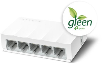 Коммутатор TP-Link LS1005 5x100Мбит/с неуправляемый - купить недорого с доставкой в интернет-магазине