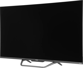 Телевизор QLED Haier 43" Smart TV S4 Frameless серебристый/серебристый 4K Ultra HD 60Hz DVB-T DVB-T2 DVB-C DVB-S DVB-S2 USB WiFi Smart TV (RUS) - купить недорого с доставкой в интернет-магазине