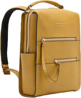 Рюкзак женский Piquadro Patricia CA6771W140/G горчичный натур.кожа - купить недорого с доставкой в интернет-магазине