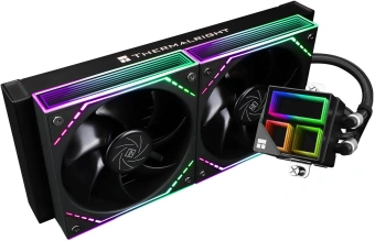 Система водяного охлаждения Thermalright Frozen Infinity 240 ARGB Soc-AM5/AM4/1200/1700/1851 черный 4-pin 28.2dB Al Ret (F-INFINITY-240-BL) - купить недорого с доставкой в интернет-магазине