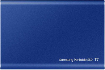 Накопитель SSD Samsung USB-C 1TB MU-PC1T0H/WW T7 1.8" синий - купить недорого с доставкой в интернет-магазине