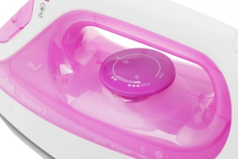 Утюг Braun SI3030PU 2300Вт розовый/белый - купить недорого с доставкой в интернет-магазине