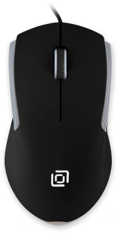 Мышь Оклик 245M черный оптическая 1000dpi USB 3but (471479) - купить недорого с доставкой в интернет-магазине