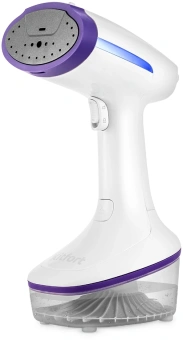 Отпариватель ручной Kitfort КТ-989 1630Вт фиолетовый/белый - купить недорого с доставкой в интернет-магазине