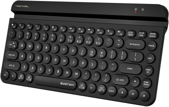 Клавиатура A4Tech FBK30 черный USB беспроводная BT/Radio slim Multimedia (FBK30 BLACK) - купить недорого с доставкой в интернет-магазине