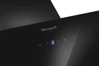Вытяжка каминная Weissgauff Yota 600 Touch Glass черный управление: сенсорное (1 мотор) - купить недорого с доставкой в интернет-магазине