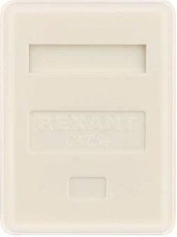 Розетка Rexant 03-0121 комп.RJ45 1 кат.5E UTP бел. (упак.:1шт) - купить недорого с доставкой в интернет-магазине
