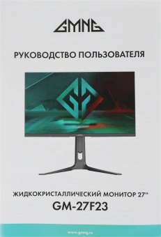 Монитор GMNG 27" Gaming GM-27F23 черный IPS LED 2ms 16:9 HDMI M/M матовая HAS Piv 400cd 178гр/178гр 3840x2160 160Hz G-Sync FreeSync DP Quad 4K (2160p) 6.63кг - купить недорого с доставкой в интернет-магазине