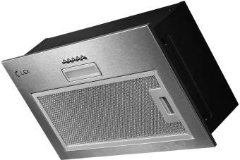 Вытяжка встраиваемая Lex GS Bloc LIGHT 600 INOX нержавеющая сталь управление: кнопочное (1 мотор) - купить недорого с доставкой в интернет-магазине
