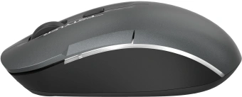 Мышь A4Tech Fstyler FB26CS Air2 серый/черный оптическая 2000dpi silent беспров. BT/Radio USB для ноутбука 4but (FB26CS AIR2 SMOKY GREY) - купить недорого с доставкой в интернет-магазине