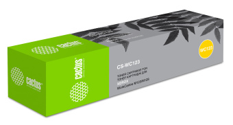 Картридж лазерный Cactus CS-WC123 006R01182 черный (30000стр.) для Xerox WC 133/M123/M128/Pro123 - купить недорого с доставкой в интернет-магазине