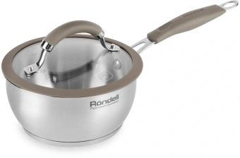 Ковш Rondell Balance RDS-752 1.4л. d=16см (с крышкой) стальной - купить недорого с доставкой в интернет-магазине