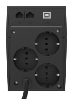 Источник бесперебойного питания Powercom RPT-600AP EURO USB 360Вт 600ВА - купить недорого с доставкой в интернет-магазине