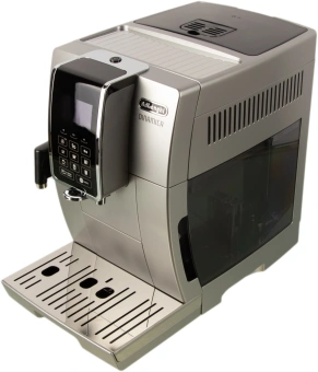 Кофемашина Delonghi Dinamica ECAM350.75.S 1450Вт серебристый - купить недорого с доставкой в интернет-магазине