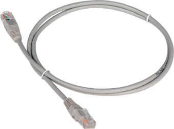 Патч-корд Lanmaster TWT-45-45-15-GY UTP RJ-45 вил.-вилка RJ-45 кат.5E 15м серый ПВХ (уп.:1шт) - купить недорого с доставкой в интернет-магазине