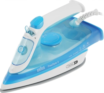 Утюг Braun FI3144BL 2400Вт голубой/белый - купить недорого с доставкой в интернет-магазине
