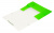 Папка на резинке Бюрократ Double Neon DNE510LETT A4 пластик кор.30мм 0.5мм салатовый - купить недорого с доставкой в интернет-магазине