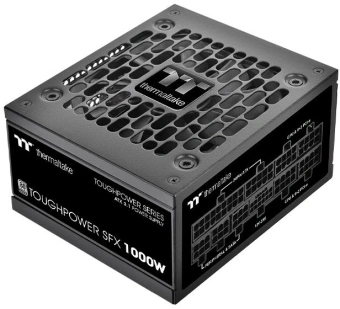 Блок питания Thermaltake SFX 1000W Toughpower SFX1000 Gen.5 80+ platinum (20+4pin) APFC 90mm fan 8xSATA Cab Manag RTL - купить недорого с доставкой в интернет-магазине