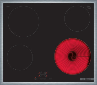 Варочная поверхность Bosch PKE645BA2E черный - купить недорого с доставкой в интернет-магазине