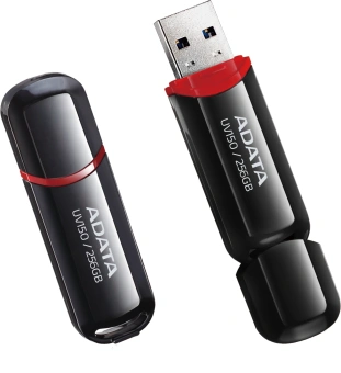 Флеш Диск A-Data 256GB UV150 AUV150-256G-RBK USB3.0 черный - купить недорого с доставкой в интернет-магазине