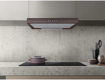 Вытяжка козырьковая MBS Crocus 150 Brown коричневый управление: кнопочное (1 мотор) - купить недорого с доставкой в интернет-магазине