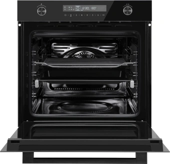 Духовой шкаф Электрический Weissgauff EOM 751 PDB Black Edition черный - купить недорого с доставкой в интернет-магазине