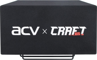 Сабвуфер автомобильный ACV CRAFT B10A 200Вт активный (25см/10") - купить недорого с доставкой в интернет-магазине
