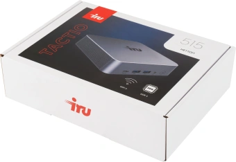 Неттоп IRU Tactio 515 i5 12450H (2) 16Gb SSD512Gb Iris Xe Windows 11 Pro 64 2xGbitEth WiFi BT 100W серый (RUS) (2195518) - купить недорого с доставкой в интернет-магазине