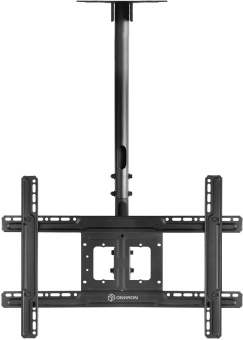 Кронштейн для телевизора Onkron N1L черный 32"-80" макс.68.2кг потолочный поворот и наклон - купить недорого с доставкой в интернет-магазине