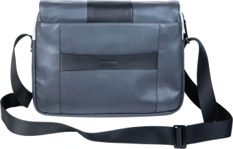 Сумка-мессенджер Piquadro Urban CA6802UB00/GRN с отделением для ноутбука 14" серая/черная натур.кожа - купить недорого с доставкой в интернет-магазине
