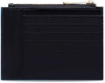 Чехол для кредитных карт Piquadro Blue Square PP6659B2R/N черный натур.кожа - купить недорого с доставкой в интернет-магазине
