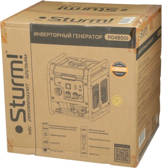 Генератор Sturm! PG4800i 3.8кВт - купить недорого с доставкой в интернет-магазине