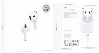 Гарнитура вкладыши Hoco EW85 белый беспроводные bluetooth в ушной раковине (50328) - купить недорого с доставкой в интернет-магазине