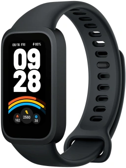 Фитнес-трекер Xiaomi Smart Band 9 Active TFT корп.:черный рем.:черный (BHR9444GL) - купить недорого с доставкой в интернет-магазине