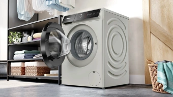 Стиральная машина Bosch Serie 8 WGB2441XME пан.англ. класс: A загр.фронтальная макс.:9кг серый инвертор - купить недорого с доставкой в интернет-магазине