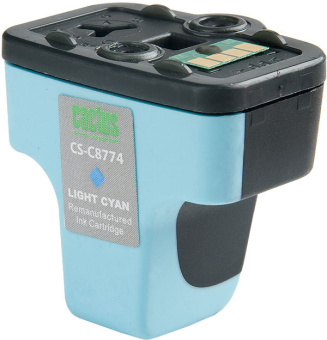 Картридж струйный Cactus CS-C8774 №177 светло-голубой (11.4мл) для HP PS 3213/3313/8253/C5183/C6183/C6283/C7183/C7283/C8183/D7163/D7263/D7363/D7463 с чипом - купить недорого с доставкой в интернет-магазине